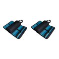 thumbnail image 2 of Riwesomey Tool Pouch Bag Professional Bags Portable Storage Roll Tools Pouch Foldable Up Organizer Adjustable Holder Belt 2piezas, 2 of 6