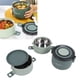 thumbnail image 4 of Fiambrera Térmica ANGGREK Caja Bento Aislada Acero Inoxidable 2200ml, 4 of 8