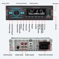 thumbnail image 3 of Radio de coche Bluetooth, reproductor MP3 manos libres, pantalla táctil 7, 3 of 5