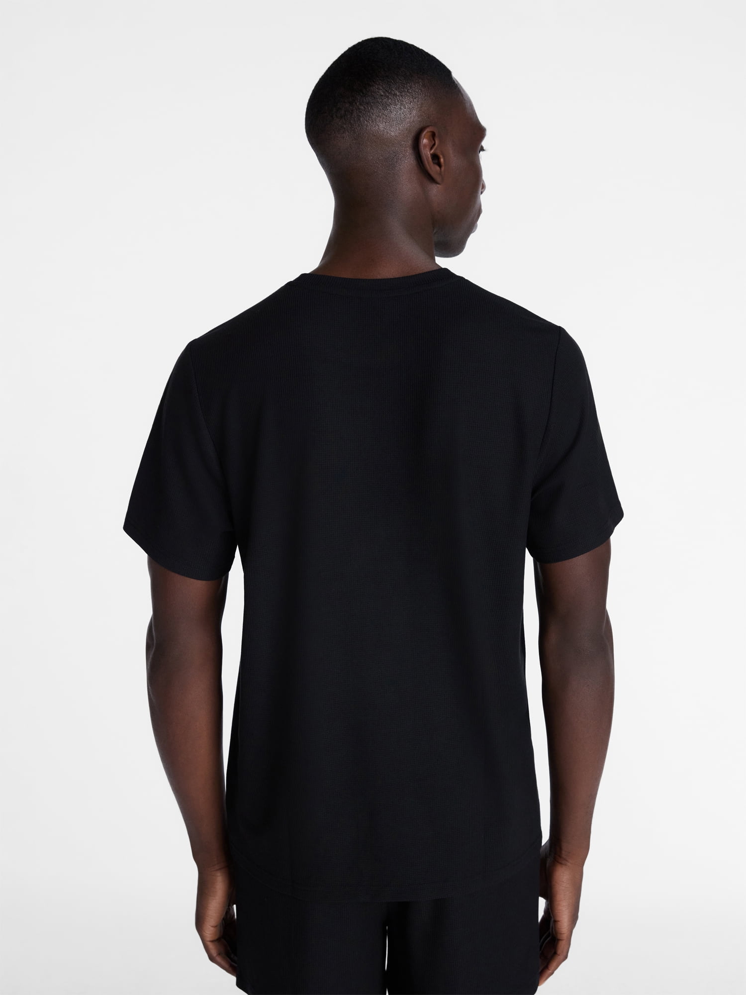 George Men's Waffle Knit Sleep Tee with Short Sleeves, Sizes XS-3XL