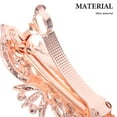 thumbnail image 3 of CATIEBYE 2Pcs Sparkling Rhinestone Butterfly Hair Clips Metal Hair Barrettes for Special Occasions, 3 of 6