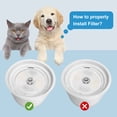 thumbnail image 3 of 【Combinación perfecta】Compatible con la fuente de agua redonda para gatos/fuentes de agua para mascotas que se muestran en la imagen., 3 of 5