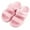 Pink, variant on Deago Clouds Slippers for Women Men Pillow Slippers Non-Slip Shower Slippers Bathroom Sandals Ultra Cushion Thick Sole