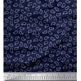 thumbnail image 1 of Soimoi Georgette Viscose Fabric Paisley Shirting Print Fabric by Yard 42 Inch Wide, 1 of 1