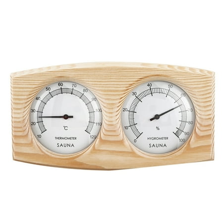 

Room Wood Thermometer Hygrometer Room Thermometer Instrument Humidity Meter Temperature Resistant Accessories