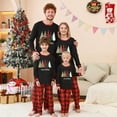 thumbnail image 3 of KICILVS Family Matching Christmas Pajamas Holiday Xmas PJs Festive Sleepwear Soft Comfy Set for Whole Family, 3 of 6