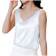 thumbnail image 2 of mfyjkho Camisetas Sin Mangas Para Hombre, Camiseta Sin Mangas Con Cuello En V Liso, Informal Y A La Moda De Verano Para Mujer Tops Para Mujer Xl, 2 of 4