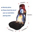 thumbnail image 4 of Ghostbusters Car Seat Covers 2 Pack Cartoon Print Front Seat Covers Interior Accessory Universal Vehicle Seat Protector Fit for Car Auto Truck Van SUV Sedan, 4 of 8