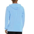 thumbnail image 5 of cllios Men's UPF 50+ Hoodie Shirts Rash Guard Long Sleeve Sun Protection T Shirts Lightweight Quick Dry Fishing T-Shirts, 5 of 8