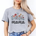 thumbnail image 2 of Bella Canvas Floral Patterned Cotton T-Shirt Mother's Day Birthday Gift, 2 of 5