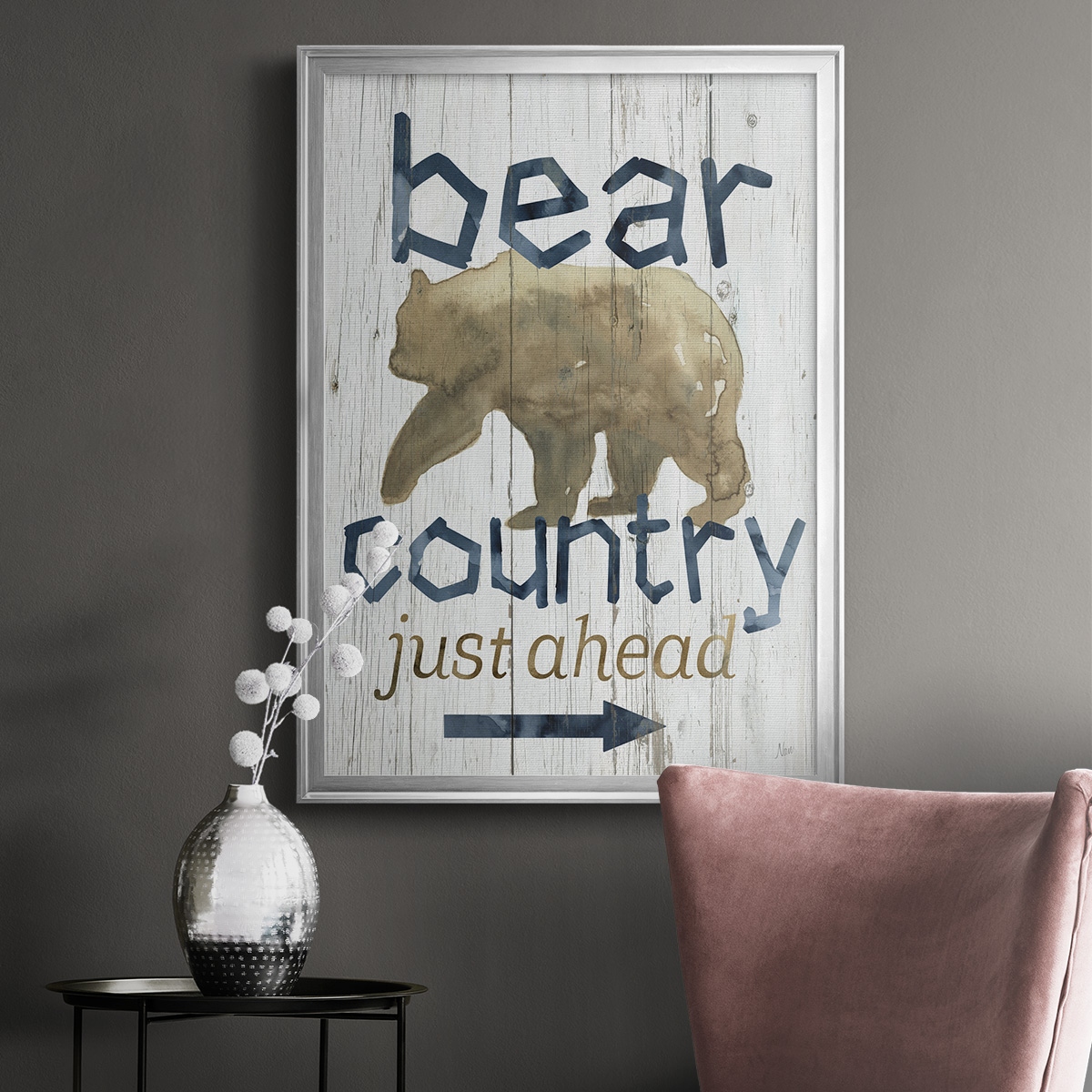 Bear Country Premium Classic Framed Print - Ready to Hang