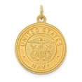 thumbnail image 3 of Finest Gold 14K Us Navy Saint Christopher Medal Pendant, 3 of 4