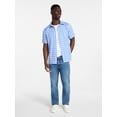 thumbnail image 2 of George Men's & Big Men's Regular Fit Microfiber Button-Up Shirt with Short Sleeves, Sizes XS-5XL, 2 of 5