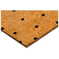 thumbnail image 4 of Calloway Mills 112191729 Black Polka-Dots Doormat 17" x 29", 4 of 8