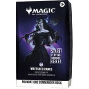 Magic The Gathering Foundations Commander Deck - Wretched Ranks - 100-Card Deck + Accessories