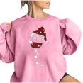 thumbnail image 2 of Haut de Noël Générique pour Femmes, Haut de Mode Coloré de Noël à Col Rond pour Femmes, Chandails à Manches Longues, 2 of 4