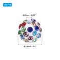 thumbnail image 2 of Unique Bargains 10mm Rhinestone Clay Beads, Pave Crystal Disco Rhinestone Bead for DIY Jewelry Making Bracelet Multicolor 50Pcs, 2 of 6