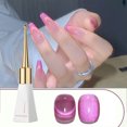 thumbnail image 3 of Esmalte de uñas en gel «ojo de gato» de 7,5 ml, gelatinoso, con purpurina, translúcido, curado con LED, inodoro, alto brillo, de larga duración, para salón o DIY en casa, tonos mezclables, 3 of 3