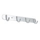 thumbnail image 1 of Barra de ganchos de aluminio Worallymy Space 3/4/5/6/7 ganchos sombrero ropa albornoz soporte estante montado en la pared baño cocina percha Worallymy JD735811114, 1 of 7