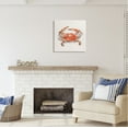 thumbnail image 3 of Stupell Industries Nautical Red Crab Animals & Insects Painting Gallery Wrapped Canvas Print Wall Art, 24 x 24, 3 of 8