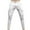 White, variant on UVEASISHA Mens Cargo Pants Tapered Leg Casual Cotton Work Pants Solid Color Slim Fit Hiking Pant 2025 Fashion Multi-Pocket Long Trousers White 3XL
