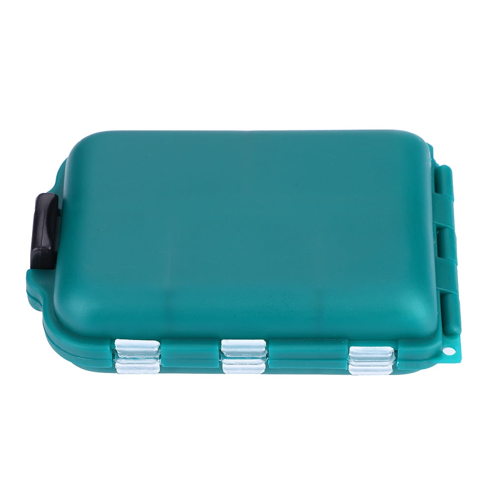 10 slot fishing lure box Double-Sided Hook Tackle Box, Clear Visible Plastic Lure Case, Fishing Tackle Accessory Storage Case Container(10 Slots) : Sports & Outdoors Used to put all small objects in one place without losing them OriGlam Fishing Lure Tackle Box,