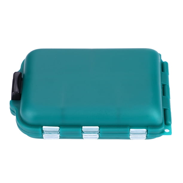 10 slot fishing lure box Double-Sided Hook Tackle Box, Clear Visible Plastic Lure Case, Fishing Tackle Accessory Storage Case Container(10 Slots) : Sports & Outdoors Used to put all small objects in one place without losing them OriGlam Fishing Lure Tackle Box,