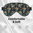 thumbnail image 3 of Goofa Colorful Turtles Printed Sleep Eye Mask for Men Women, Zero Eye Pressure Sleeping Mask, Light Blocking Night Blindfold, Soft Eye Shade Cover, 3 of 7