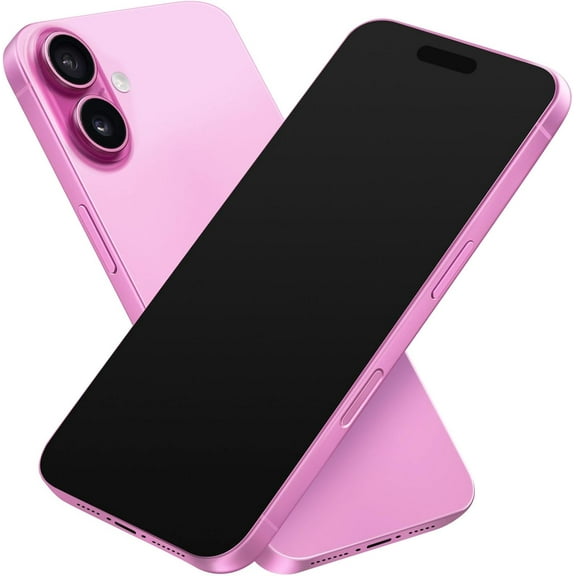 Fake Phone Dummy Prop Phone, Black Screen Decoy Phone Pear Phone Non-Working Phone 16 Pro for Kid Play, Display Phone Look Like Real Phone pro max16 (16,Pink,Black Screen)