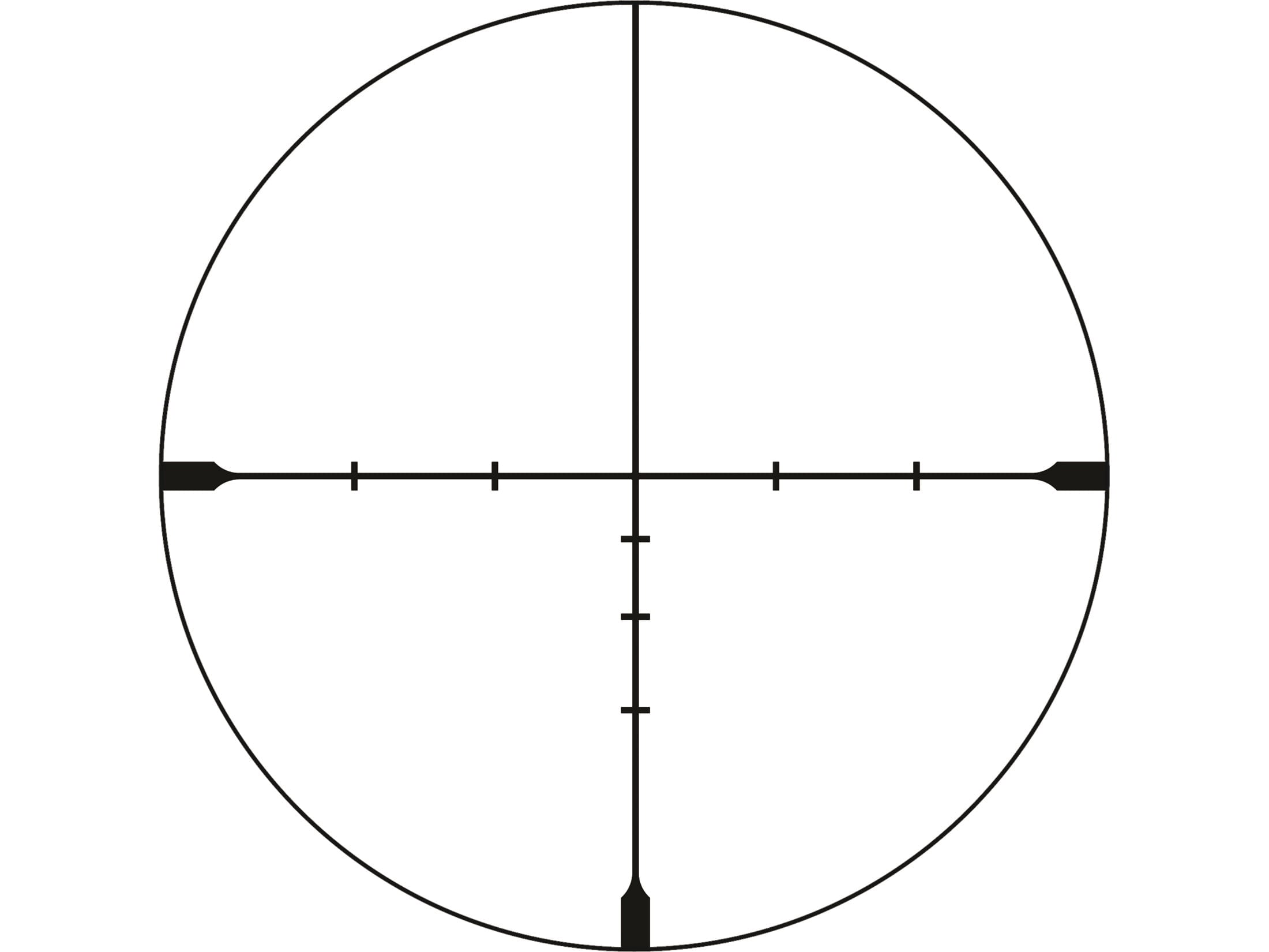 Trijicon Huron Rifle Scope 1-6x 24mm BDC Hunter Holds Reticle Matte Black