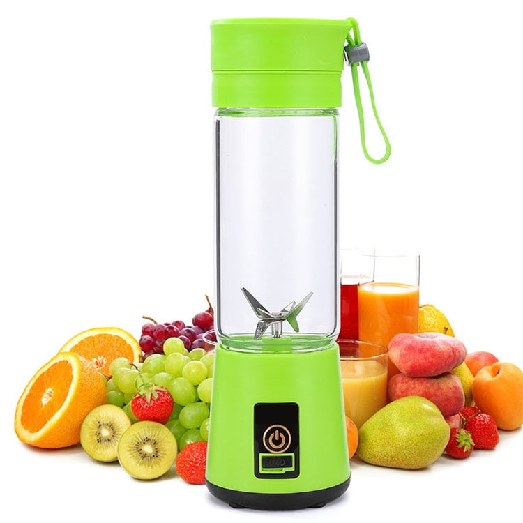 Portable Blender Smoothies Protein and Personal Power Processor Mini Shakes and Mix Juicer 380 ml Cup USB Rechargeable