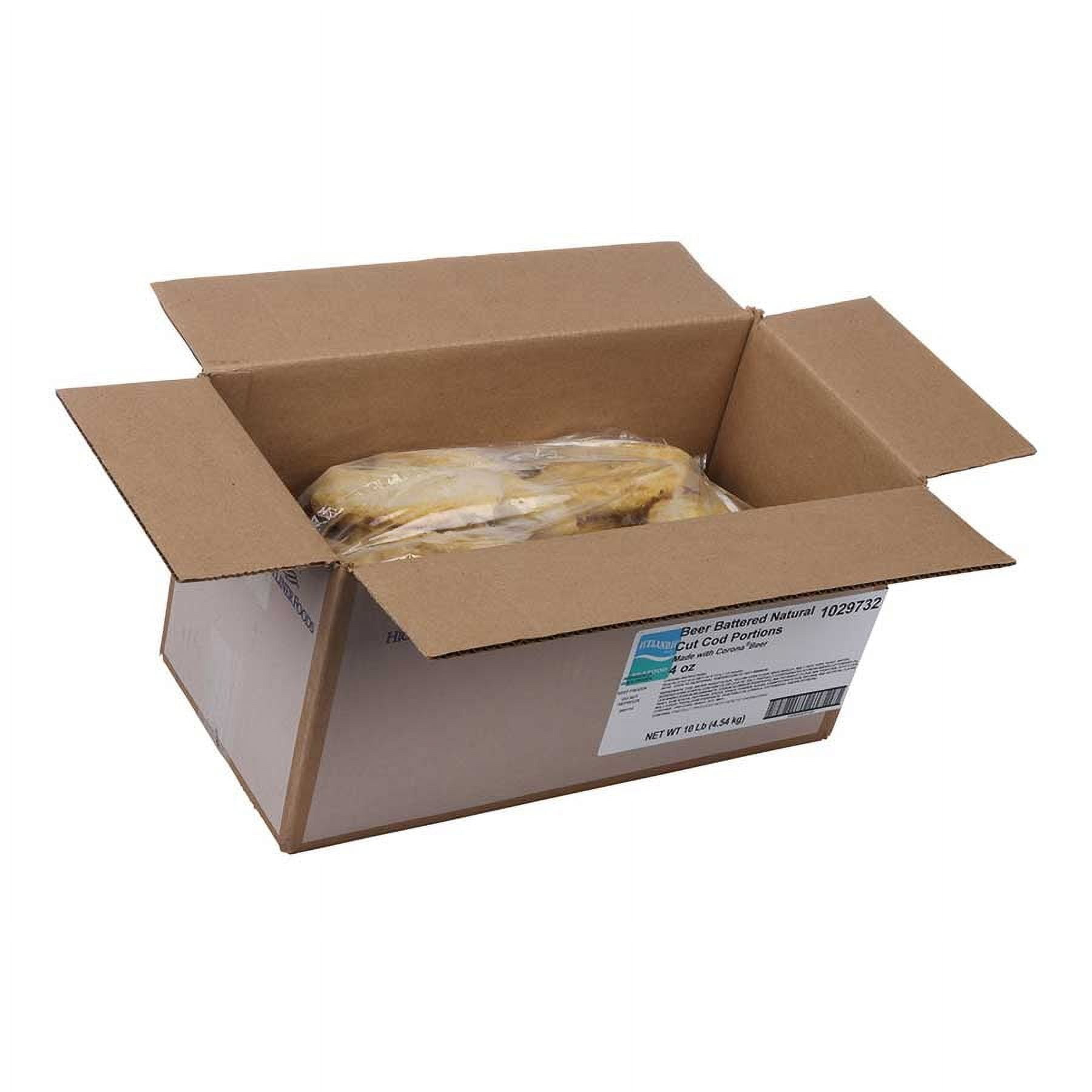 Icelandic Seafood High Liner Fishery Corona Battered Cod (PACK OF 10LBS)