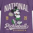 thumbnail image 3 of Disney - Mickey Pickleball League - Toddler & Youth Girls Short Sleeve Graphic T-Shirt, 3 of 5