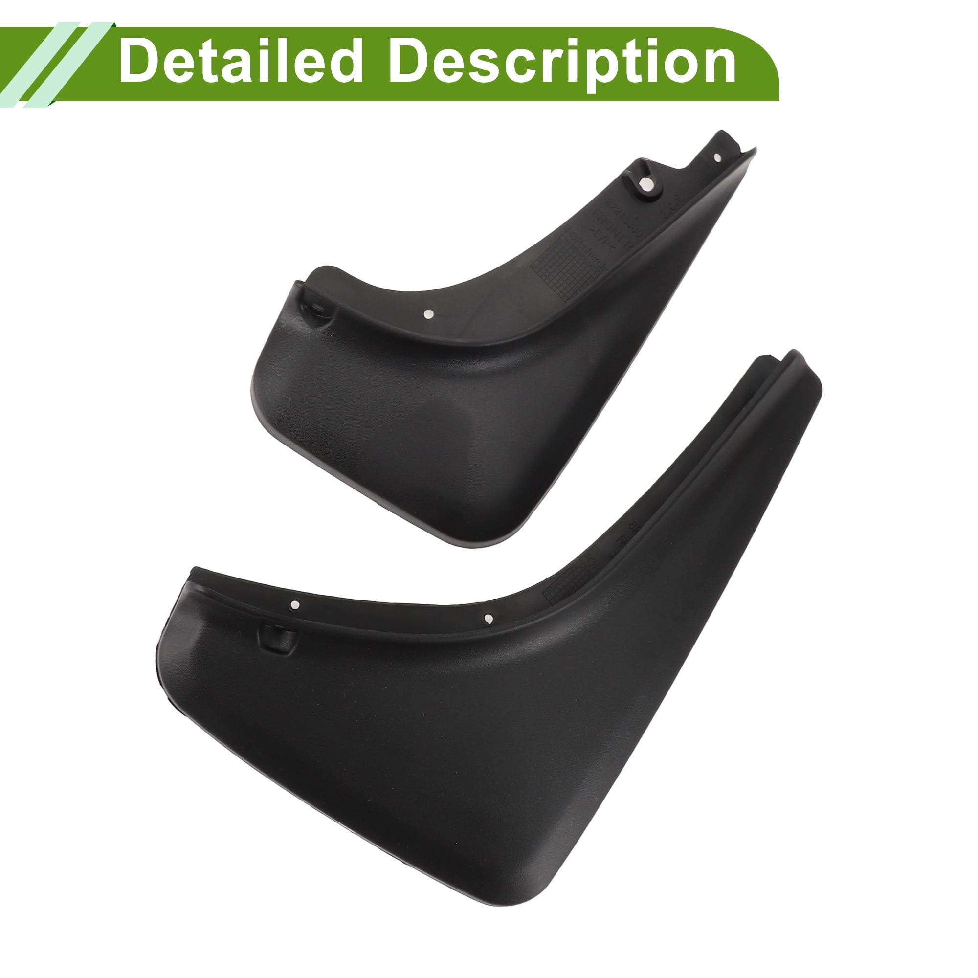 Unique Bargains Mud Flaps Splash Guards for Jeep Cherokee 2014-2018 Front and Rear Mud Guards 1 Set