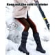 thumbnail image 3 of Medias de invierno térmicas con forro polar para mujer, de talla grande, cálidas, translúcidas, elásticas, para invierno, 3 of 4