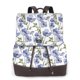 thumbnail image 1 of Fotbe Blue Flax Flowers Mochila Bolso con Estampado para Mujer, Mochila Antirrobo de Nylon Impermeable, Bolsa Ligera de Hombro, 1 of 4