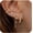 4set-chain, variant on Stack Earrings For Women,Dainty 14K Gold Plated Pearl Hoop Huggie Earring Set Cute Chain Cartilage Earring Stack Trendy Hypoallergenic Long Drop Stud Earrings Jewelry