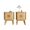 Natural Wood, variant on Pusnapku Nightstand Set of 2, Wood End Table with Storage and Sliding Door, Modern Curved Side Desk, Small Bedside Table for Bedroom, Living Room