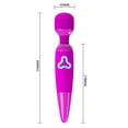 thumbnail image 3 of Pretty Love Body Wand, Personal Massage Wand, Purple, 3 of 3