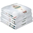 thumbnail image 6 of Cartonn Animals Balloon Kitchen Dish Towels Set of 1, Ride on A Tightrope Washable Tea Towels Dishcloths Lint-Free 18x28 Inch Fast Drying for Kitchen Restaurant Bar Clean, 6 of 6