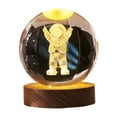 thumbnail image 1 of Crystal Ball Night Light Handicraft USB Plug-in Bedside Lamp Lighting Ornament, 1 of 6