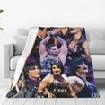 thumbnail image 4 of Rhea Wrestler Ripley Throw Blanket Lightweight Air Conditioner Blanket King Size Blankets for All Seasons Funny Blankets for Office for Running 40"x30", 4 of 8