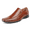 BROWN-PU, variant on BURUDANI Men Fashion Comfort Classic Square Toe Slip On Loafers Oxford Dress Shoes
