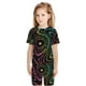 thumbnail image 5 of Balery Rainbow Glitter Conjunto de Pijama Infantil de Manga Corta con Estampado – Ropa de Dormir de Algodón Suave-4X-Large, 5 of 5