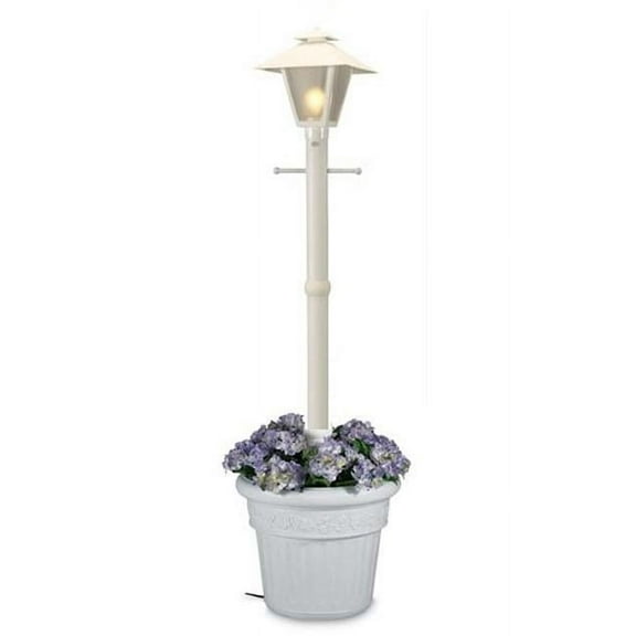 Patio Living 66001 White Planter Lantern - Italian Renaissance Inspired Design