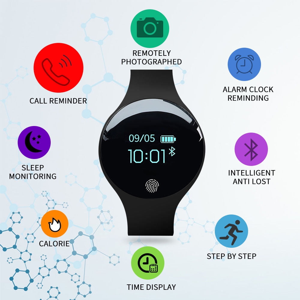 mate wrist waterproof bluetooth smart watch