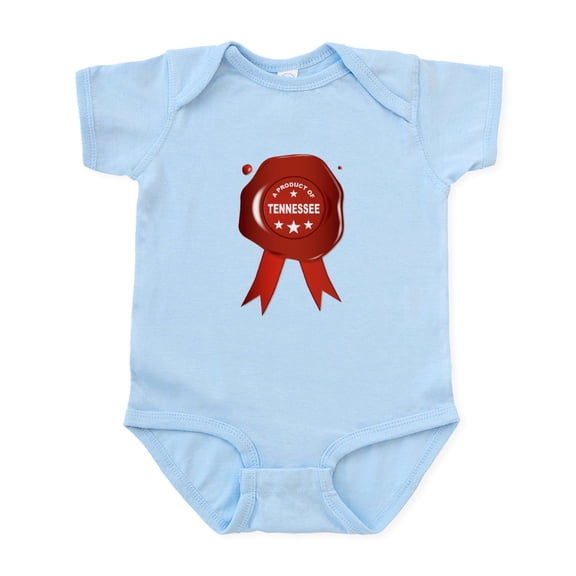 CafePress - A Product Of Tennessee Body Suit - Baby Light Bodysuit, Size Newborn - 24 Months