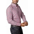 thumbnail image 4 of Camisa Hombre Casual Slim Fit Cuadros Blancos, Rojos, Negros, 4 of 6