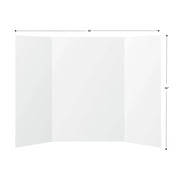 Pen+Gear White Tri-Fold Corrugated Project Board, 36 x 48