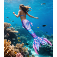 thumbnail image 2 of Womens Swimming Mermaid Tail single Tail Mermaid Costume Small, 2 of 6